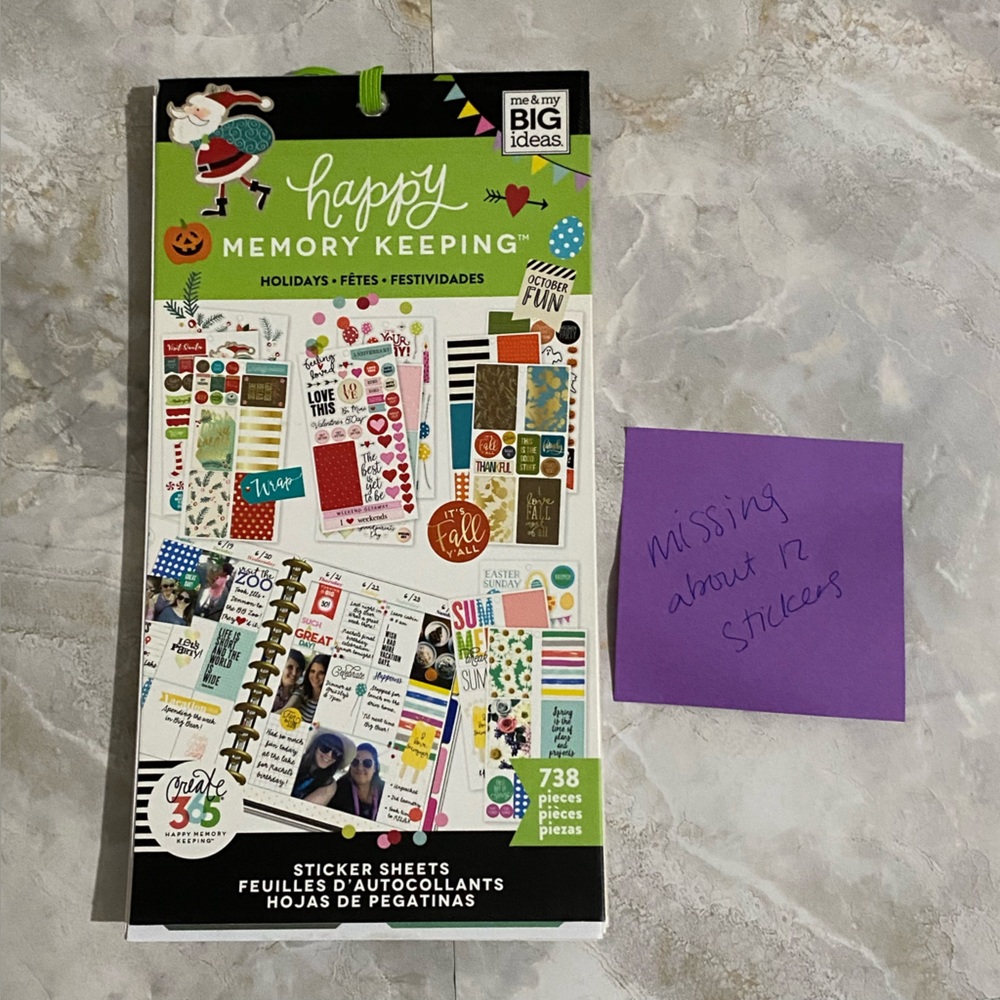 The Happy Planner Festive Holiday Planner Stickers Lot - Picture 2 of 7